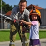 Kindergarten bei der Feuerwehr